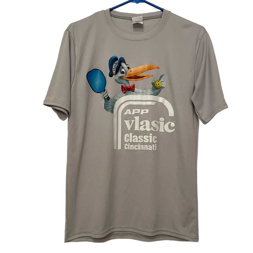 Vlasic Classic USA Pickleball Tournament Shirt XS Cincinnati Stork Reign Storm